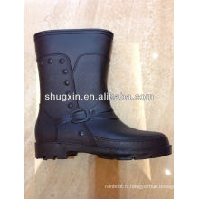 bottes de mode durable confortable pvc sécurité pluie